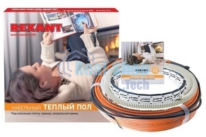 Теплый пол Rexant Standard RND -20-300 (300Вт/20м/S обогрева, м2: 1,3-2,6) (двух жильный)