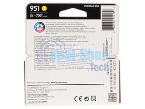 Картридж струйный HP CN052AE желтый для HP OJ Pro 8610/8620 (700стр.)