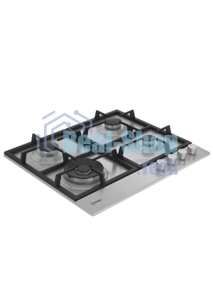 Газовая варочная панель Indesit THPM 642 W/IX/I, нержавеющая сталь