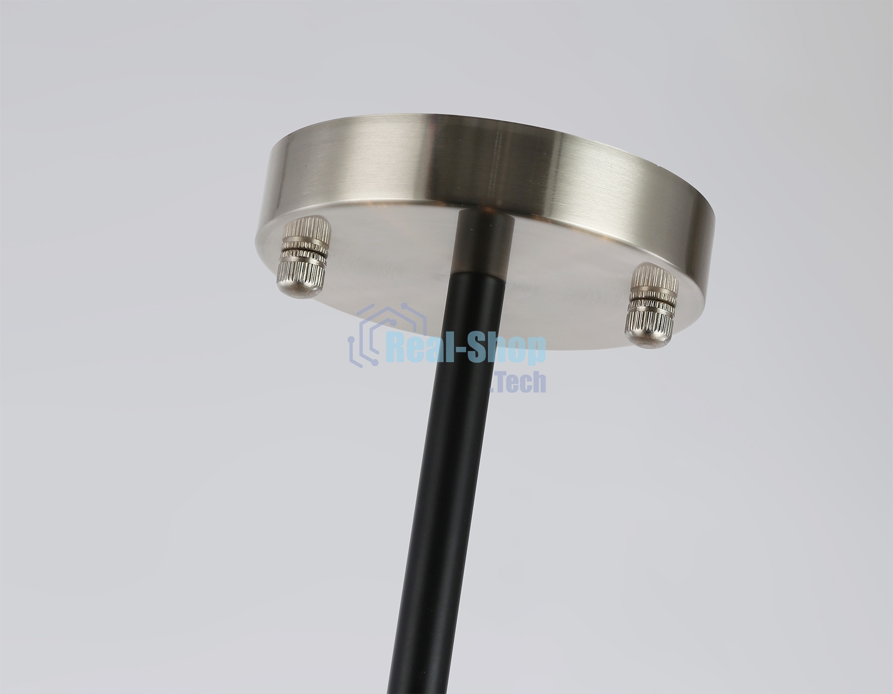 Люстра Ambrella light LH55505/12 SN/BK/CL сатин никель/черный/прозрачный E14*12 max 40W D860*905