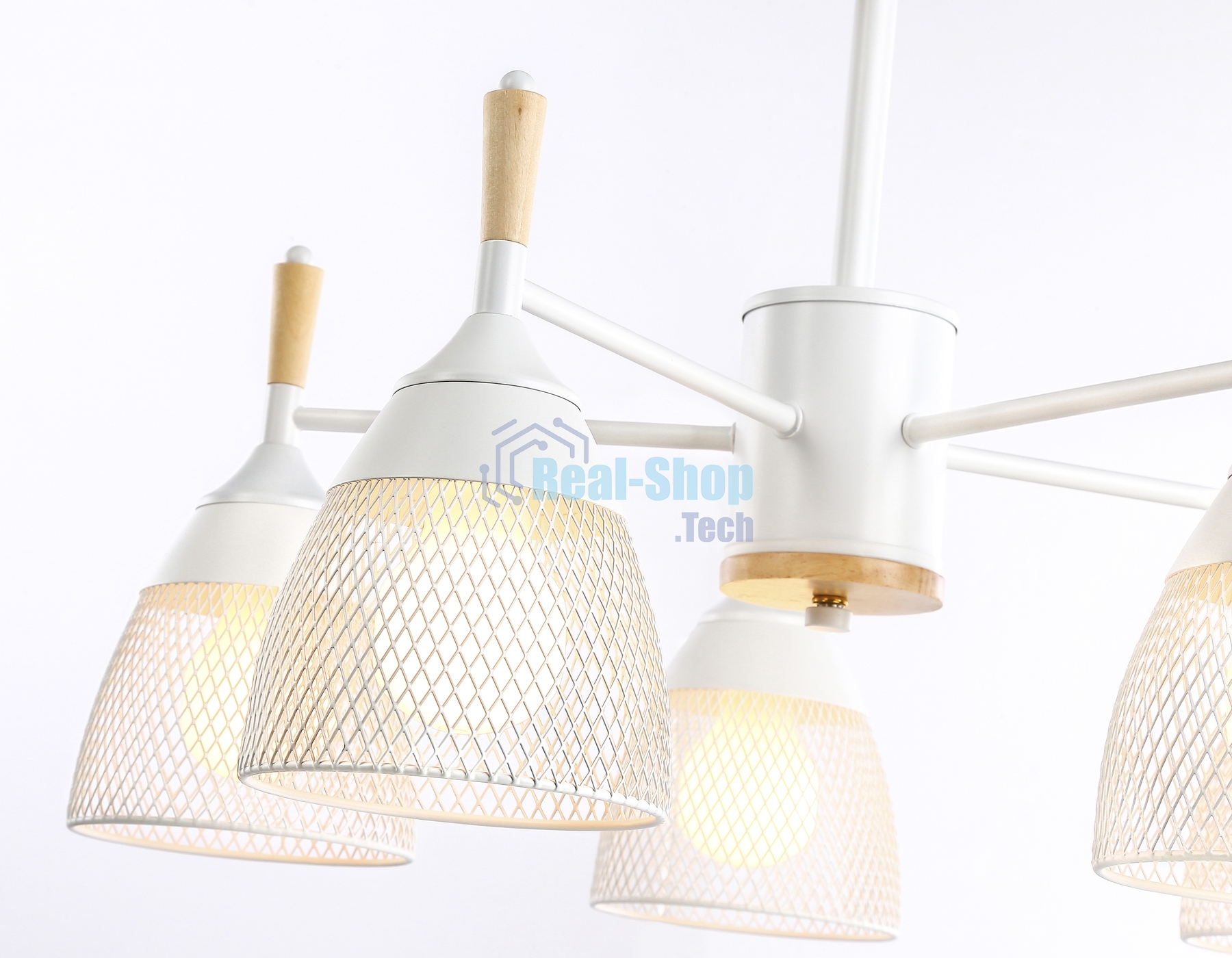 Светильник Ambrella light TR8012/5 WH белый E27*5 max 40W D600*385