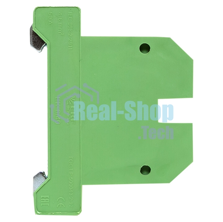 Колодка клеммная ЕК-6/40 JXB земля EKF plc-ek-6/40