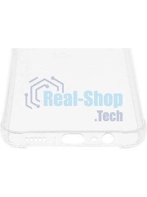 Чехол (клип-кейс) BoraSCO для Honor X7c Bumper Case прозрачный (73872)