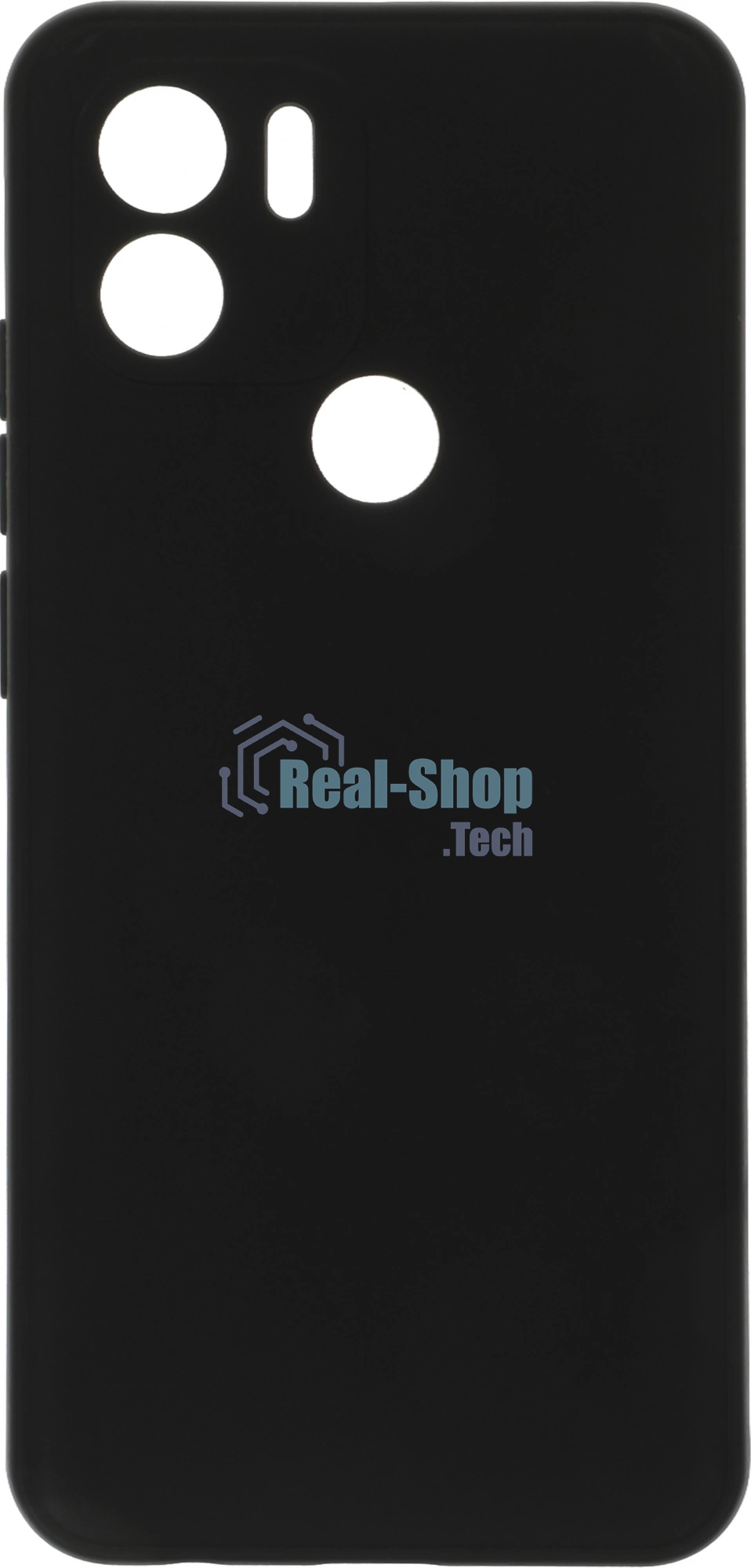 Чехол (клип-кейс) BoraSCO для Xiaomi Redmi A1+ Silicone Case черный (70938)