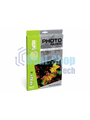 Фотобумага Cactus CS-MA419050 матовая A4 190 г/м2 50 листов
