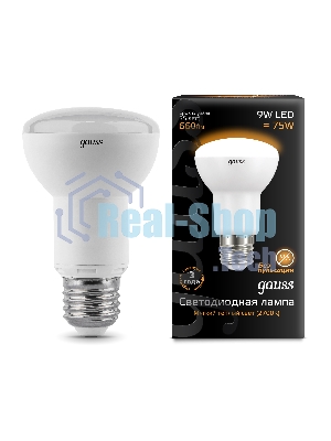 Лампа светодиодная Gauss 106002109LED Reflector R63 E27 9W 2700K
