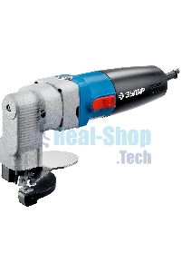 Ножницы лезв. ЗУБР ЗНЛ-500 листовые, 500Вт 1800/мин сталь:2.5мм мин.рад.40мм в кейсе