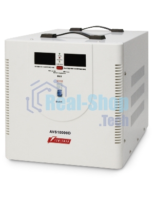 Стабилизатор напряжения Powerman AVS 10000D (10000ВА,50А,КПД 98%,циф. индикация вх./вых. напряж.)