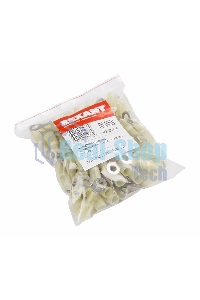 Наконечник кольцевой изолированный термоусаживаемый Rexant ø 6.5 мм 4-6 мм² (НКи-т 6.0-6/НКи-т5,5-6) желтый