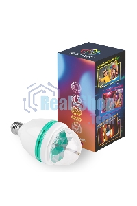 Диско-лампа Neon-night светодиодная e27, 230 В