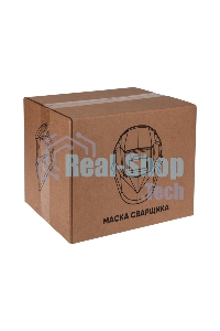 Маска сварщика Kranz с черным минеральным стеклом DIN 9