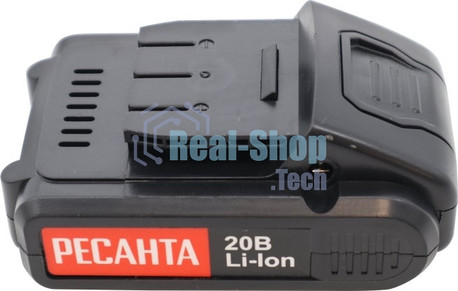 Дрель-шуруповерт аккумуляторная Ресанта ДА-20-2ЛК 75/14/11, Аккумуляторная, 20В, 2 АКБ, Кейс