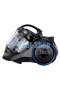 Пылесос Samsung VC15K4136HB/EV черный/синий, 390/1500 Вт, уборка сухая, пылесборник контейнер 1.3 л