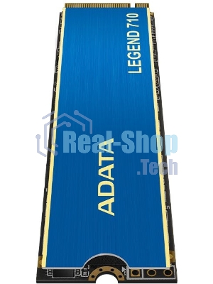 Накопитель SSD ADATA LEGEND 710, 1Tb, PCIe 3.0 x4, M.2 2280, NVMe, R/W 2400/1800, с радиатором