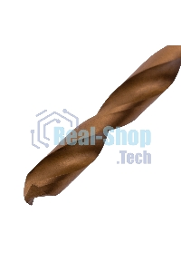 Сверло по металлу Matrix, 7 мм, HSS, нитридтитановое покрытие, цилиндрический хвостовик