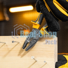 Плоскогубцы комбинированные Denzel 180 мм, трехкомпонентные рукоятки