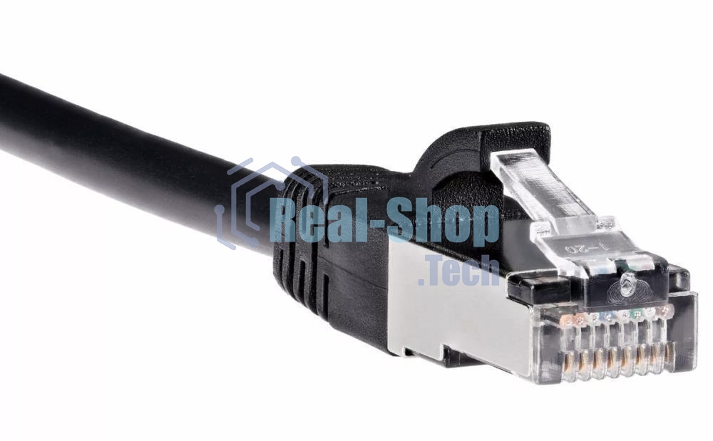 Кабель AOpen PATCH CAT5E FTP 5M ANP522B-BK-5M черный