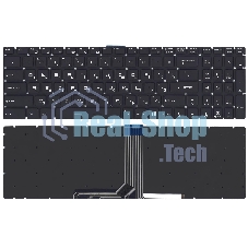 Клавиатура для ноутбука MSI GT72 GS60 GS70 GP62 GL72 GE72 черная с 7-цветной подсветкой