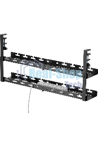 Кабель-канал Cactus CS-CM-700-2BK для столов 72.8x13.5x34.2 см черный