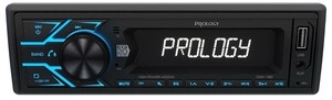 Автомагнитола Prology CMX-190, 1 DIN, Bluetooth, USB Type-A, AUX, пульт ДУ