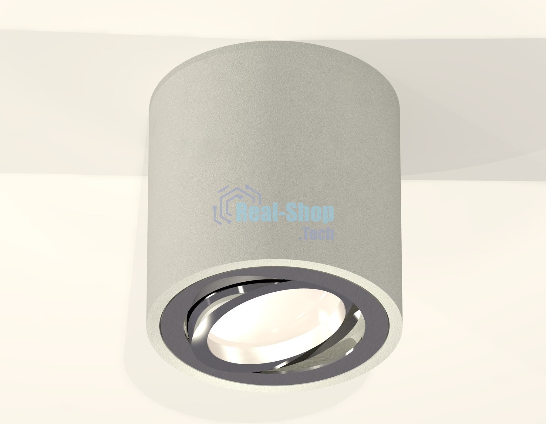 Светильник Ambrella Light XS7533003 SGR/PSL серый песок/серебро полированное MR16 GU5.3 (C7533, N7003)