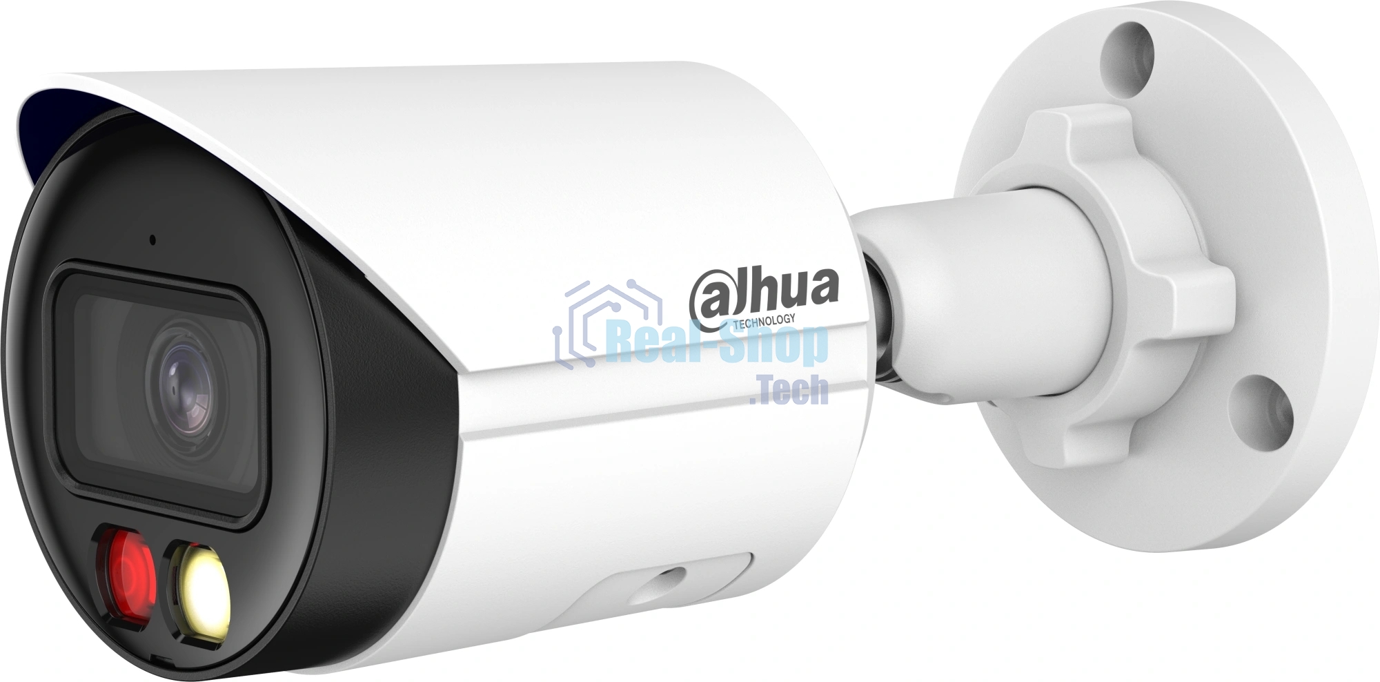 Камера видеонаблюдения Dahua DH-IPC-HFW2249SP-S-IL-0280B-S2, IP, 2 Мп, 2.8-2.8 мм, белый