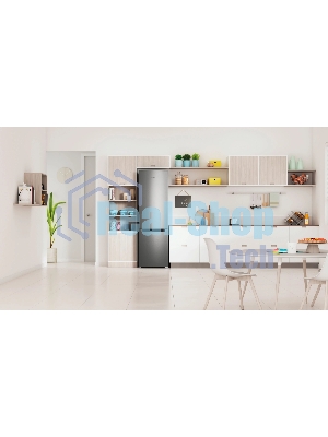 Холодильник Indesit ITS 4200 NG серый двухкамерный 247/78л морозилка снизу, No Frost