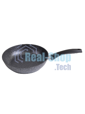 Сковорода Kukmara 260/60мм с ручкой, АП (темный мрамор) СМТ262а