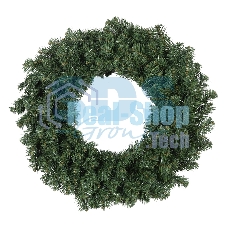 Еловый венок Neon-night Ø 60см, ПВХ