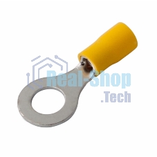 Наконечник кольцевой изолированный Rexant ø 8.4 мм 4-6 мм² (НКи 6.0-8/НКи5,5-8) желтый