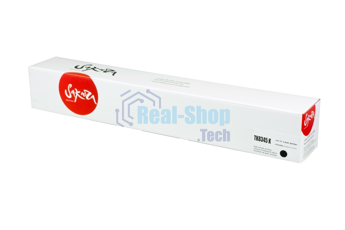 Картридж Sakura TK8345K для Kyocera TASKalfa 2552ci, черный, 20 000  к.