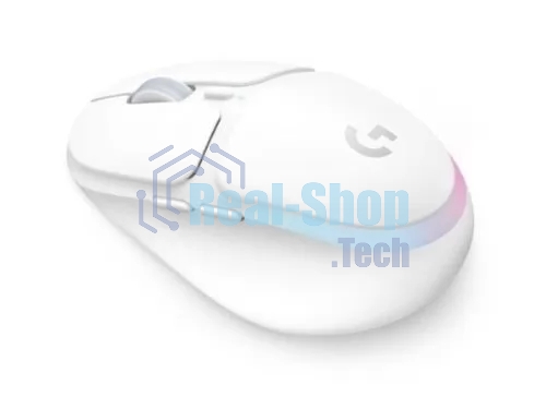 Мышь беспроводная Logitech G705 белый, 8200 dpi, радиоканал, Bluetooth, USB, кнопки - 6