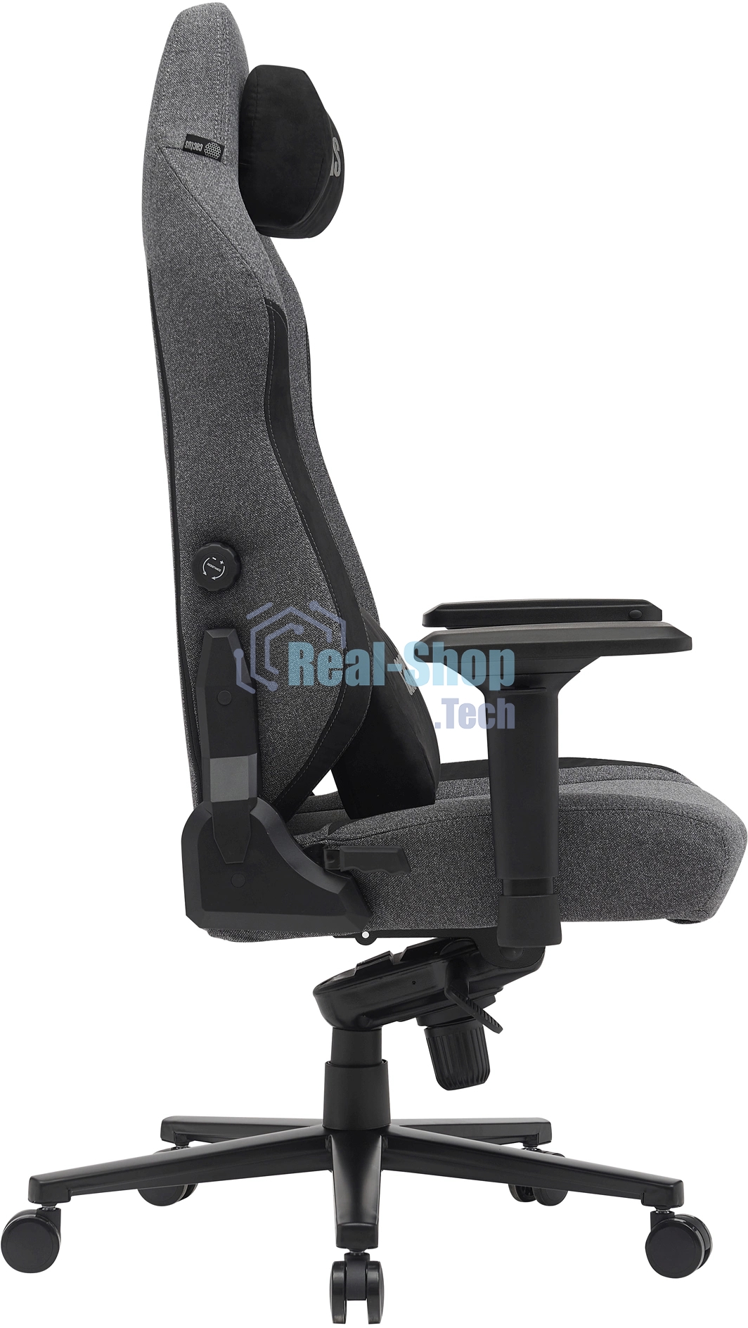 Кресло компьютерное Cactus CS-CHR-MAG-GY серый/черный