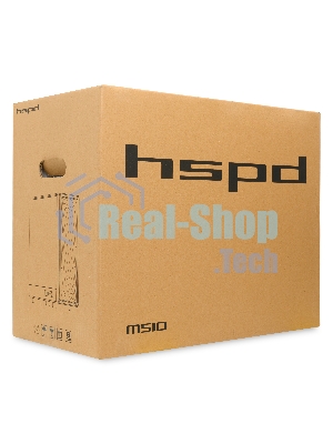 Компьютерный корпус HSPD M510, Mesh Mid Tower, белый, TG, 0.5 SPCC, 4x120мм ARGb ATX, mATX, mITX 180/280/160мм 1x2.5