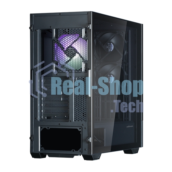 Компьютерный корпус Zalman Z10 DS без БП черный