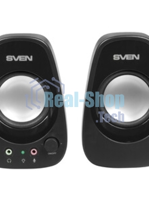 Портативная акустика SVEN 190, черный (6 Вт, питание USB)