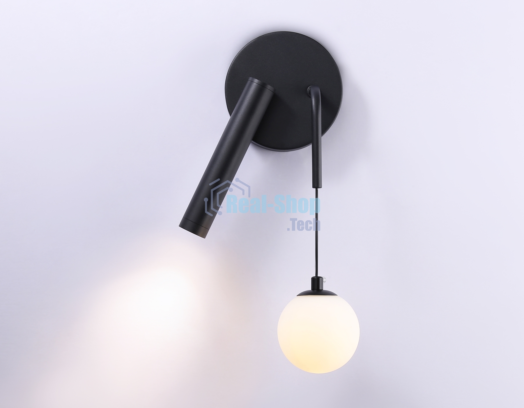 Светильник Ambrella light FL66385/2 BK черный 2W 4200K+G9 500*120*120