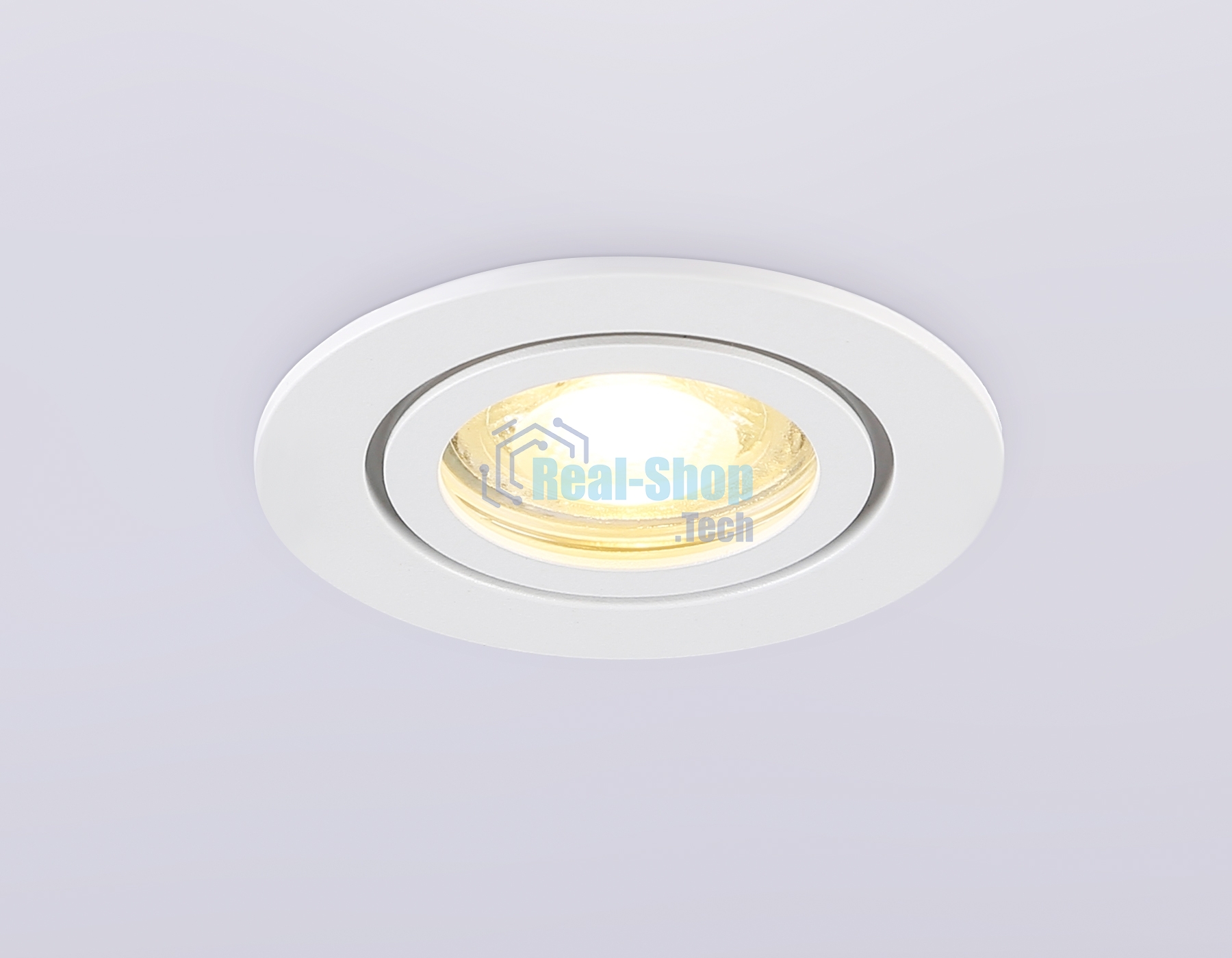 Светильник Ambrella light TN1150 WH белый IP44 GU5.3 D85*28