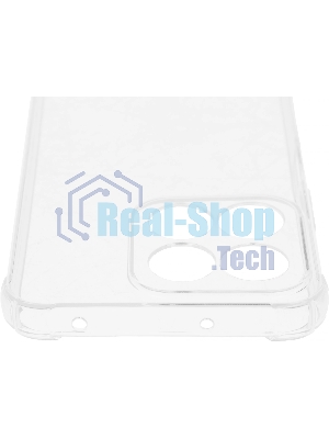 Чехол (клип-кейс) BoraSCO для Honor X7c Bumper Case прозрачный (73872)