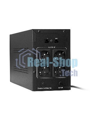 Источник бесперебойного питания ExeGate SpecialPro Smart LLB-1000.LCD.AVR.EURO.RJ 1000VA/650W, LCD, AVR, 4 евророзетки, RJ45/11, черный
