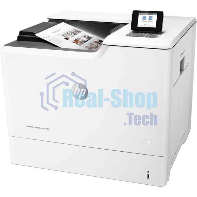 Принтер лазерный HP Color LaserJet Enterprise M652dn (J7Z99A), A4, цветной, печ. до 47 стр/мин., 1200 x 1200 dpi, USB, RJ-45, Air Print, Mopria