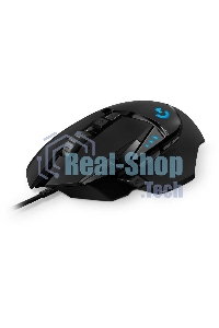 Мышь проводная Logitech G502 HERO черный, 25600 dpi, USB, кнопки - 11