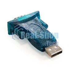 Адаптер USB 2.0-RS232 ExeGate EX-UAS (Am/DB9M, крепеж разъема - винты)