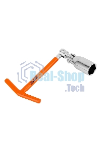 Ключ свечной Sparta 21 мм, с шарниром