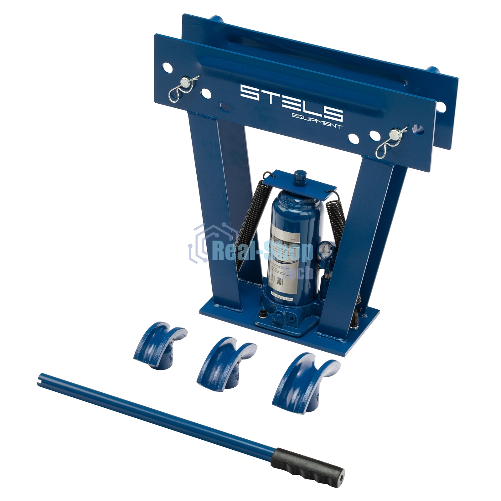 Трубогиб гидравлический, 8 т, в комплекте с башмаками 1/2