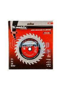 Пильный диск по дереву Matrix, ф190 х 30 мм, 36 зубьев