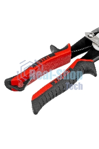 Ножницы Matrix по металлу, 250 мм, прямой рез,сталь CRMO,двухкомпонентные рукоятки, PRO