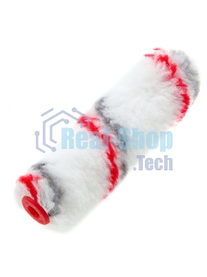 Мини-валик сменный НЕЙЛОН Профи, 100 мм, ворс 12 мм, D - 16 мм, D ручки - 6 мм, полиамид MTX