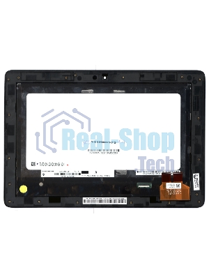 Модуль (матрица + тачскрин) для Asus PadFone 2 (A68) Station 203 черный с рамкой