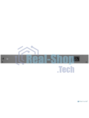 Коммутатор Zyxel GS1350-26HP, 24xGE PoE+, 2xCombo (SFP/RJ-45), бюджет PoE 375 Вт, дальность передачи питания до 250 м, автоперезагрузка PoE-портов, повышенная защита от перенапряжений и электростатических разряд